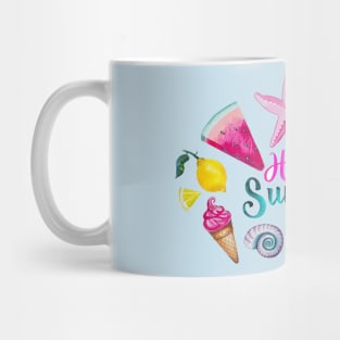 Hello Summer Design Mug